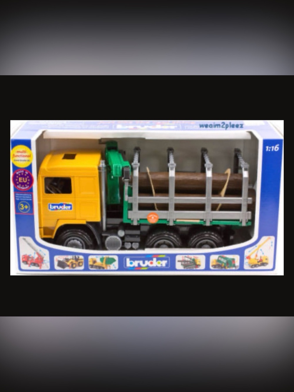 NIB, Bruder Logging Truck/Hauler, 1:16